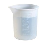 Tasse à mesurer réutilisable en silicone avec échelle précise en résine époxy en cristal Accessoires de mesure Gadgets Moules époxy