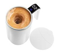 Tasse à Mixage Automatique - Agitateur Électrique Rechargeable avec Lame en Acier Inoxydable, Appareil de Boisson Auto-Mélange, Outil Portable de Préparation de Boissons | Pour Cacao au Lait, Chocolat