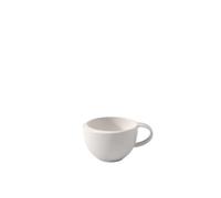 Tasse à moka/expresso NewMoon - Villeroy & Boch, élégante tasse avec anse pour expresso et moka, porcelaine de qualité premium, résistante au lave-vaisselle, blanche, 90 ml