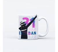 Tasse à motif F1, Tasse de Formule 1, F1 Pilote Mug, Charles Leclerc, Lando Norris, Lewis Hamilton, Max Verstappen, Cadeau Fan F1, Formule 1 Cadeau (Esteban)