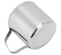 Tasse à Mousseur à Lait, Tasse à Lait Droite en Acier Inoxydable 304, Latte Art, Pichet à Mousser de 150 Ml, Pichets en Acier Inoxydable, Pot à café et Petit Miel condensé, café