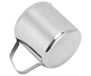 Tasse à Mousseur à Lait, Tasse à Lait Droite en Acier Inoxydable 304, Latte Art, Pichet à Mousser de 150 Ml, Pichets en Acier Inoxydable, Pot à café et Petit Miel condensé, café