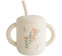 Tasse à paille pink flowers