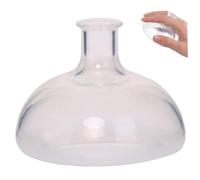 Tasse à percussion thoracique, aide physique, dispositif d'élimination du mucus par valve flottante, bouchon de hoquet en caoutchouc blanc de 2, 4x1, 8 pouces, dispositif ventouses facile à utilis