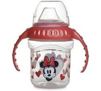 Tasse à poignée Sippy 250 ml - Bec silicone anti-fuites - Minnie Transparent G
