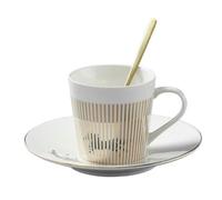 Tasse à réflexion Miroir Dynamique, Tasse léopard 250~300ml, Verres pour la Maison, Tasse créative en céramique zèbre anamorphique, Service à café et à thé