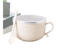 Tasse à soupe avec couvercle | 750 ml avec couvercle, grande tasse à soupe | pour thé, Noël, avoine, déjeuner, nouilles, sandwich