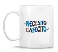 Tasse À Thé Amant Espagnol Necesito Espagnol Porcelaine Mug En Céramique Rétro Mugs À Café Pour Frère Partenaire Maison