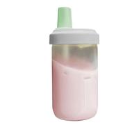 Tasse à thé au lait transparente - 7,5 x 7,5 x 20 cm - Bocal à boisson léger, tasse portable | récipient à boire réutilisable anti-déversement pour café glacé à bulles, hydratation quotidienne