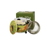 Tasse à thé avec infuseur et couvercle inspirée de C. Monet Poppy Field - 0,43 l