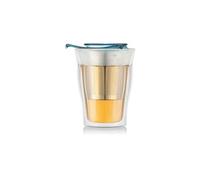 Tasse à thé avec infuseur YO-YO SET 0,35 L - Verre double paroi et inox