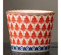 Tasse à thé beige Ru Kiln - Plante traditionnelle chinoise - Tasse à café en céramique peinte à la main - Bol à thé domestique - Tasse à thé - Tasse de méditation
