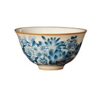 Tasse à thé chinoise Matcha, tasse à thé personnelle rétro, tasse d'hospitalité à la maison, tasse de voyage, petite fleur peinte à la main en céramique petite tasse à thé thé infuseur tasse