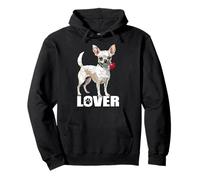 Tasse à thé Chiwawa pour amoureux des chihuahuas blancs Sweat à Capuche