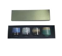 Tasse à thé créative en céramique de style japonais de 220 ml - Coffret cadeau créatif pour les amateurs de restaurants - Usage domestique - Expresso et boissons au lait