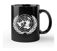 Tasse À Thé Drapeau Des Nations Unies Idée Mug Thé Moderne Mugs À Café Pour Partenaire Latte Collègue