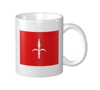 Tasse À Thé Drapeau Du Territoire Libre De Trieste Décoratifs Mug À Café En Céramique Porcelaine Mugs À Café Pour Femme Homme Collègue