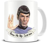 Tasse À Thé Écossais Brew Me Up Tasse Drôle Star Trek Tea Pun Blague Mug Tasse En Céramique De Tasse À Café De Thé D'illustration Unique Originale