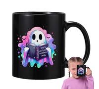 Tasse à thé effrayante de capacité modérée - 400 ml Tasse en céramique Hallowen Ghost | Tasse à café Haloween | Tasse à café en céramique pour lait, boisson chaude et café