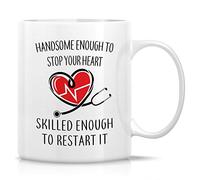 Tasse À Thé En Céramique Assez Beau Pour Vous Couper Le Souffle, Capable De Vous Faire Repartir À Toute Vitesse, Docteur Moderne Mug Thé Décoratifs Tasses De Café Pour Eau Maison Ami