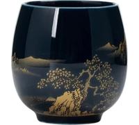 Tasse à thé en céramique de style japonais - Grande tasse pour le thé ou le matcha | Tasse à thé individuelle en céramique pour la maison, le service à thé & la théière asiatique