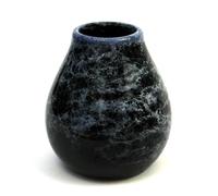 Tasse à thé en céramique Marmol Blue 350 ml ● Tasse à thé Kermika Kalebasse ● Tasse à thé mate en céramique ● La couleur du marbre classique ● Réutilisable ● Passe au lave-vaisselle