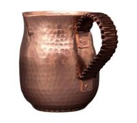 Tasse à thé en cuivre avec poignée pratique pour randonnée, hôtel, 580 ml
