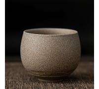 Tasse à thé en grès, tasse maître japonaise de style ancien, tasse à café matcha faite à la main japonaise pour la maison, ensemble de thé Kung Fu, tasse à café matcha (style E)