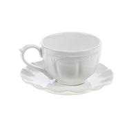 Tasse à thé et sous tasse Romy 20 cl (lot de 6) Amadeus