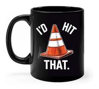 Tasse À Thé Faisons Comme Si J'Étais Un Cône De Signalisation. Idée Mug Moderne Coffee Mugs Pour Lait Ami Partenaire