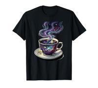 Tasse à thé Galaxy Infinite Brew Space Surreal Art Cosmic Tea T-Shirt