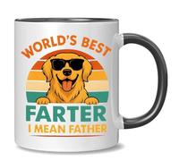 Tasse À Thé Golden Retriever Peter, Je Veux Dire Père Porcelaine Mug En Céramique Avec Poignée Mugs Café Pour Maison Boissons Ami