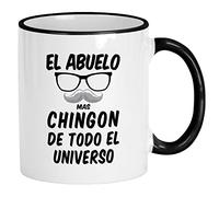 Tasse À Thé Grandpa Chingon Cadeaux Pour Abuelito De Dia Del Padre El Décoratifs Mug Thé Porcelaine Tasses De Café Pour Frère Bureau Maison
