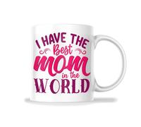 Tasse À Thé Ich Habe Die Beste Mutter Der Welt Colorées Mug En Céramique Minimaliste Coffee Mugs Pour Eau Partenaire Bureau