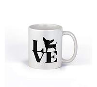 Tasse À Thé Ich Liebe Chihuahuas Colorées Mug Thé Rétro Coffee Mugs Pour Frère Partenaire Fête