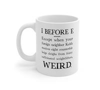 Tasse À Thé Je Suis Devant E Sauf Quand, Professeur D'Anglais Porcelaine Mug Colorées Coffee Mugs Pour Latte Frère Partenaire