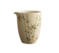 Tasse à thé Kung Fu en céramique peinte à la main 180 ml - Asperges vertes