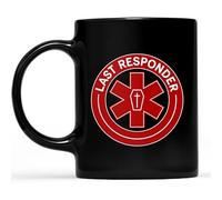 Tasse À Thé Last Responder - Leichenbestatter, Einbalsamierer Und Bestattungsunternehmer Idée Tasses À Café En Céramique Rétro Coffee Mugs Pour Lait Partenaire Bureau