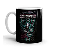 Tasse À Thé Lewis Hamilton Sept Fois Champion Du Monde De Formule 1 Minimaliste Mug Rétro Mugs À Café Pour Homme Collègue Eau