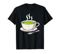 Tasse à thé Matcha Design Minimaliste Vert T-Shirt