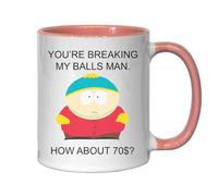 Tasse à thé ou café en céramique « BREAKING BALLS » -