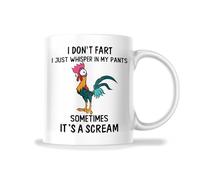 Tasse À Thé Poulet, Je Ne Pète Pas, Je Chuchote Juste Dans Mon Pantalon Colorées Mug Thé Moderne Mugs À Café Pour Femme Collègue Ami