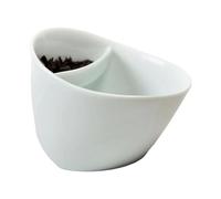 Tasse à thé résistante à la chaleur, tasse en céramique de 355 ml avec infuseur intégré, tasse de table avec poignée confortable, accessoire de voyage, salon, restaurant, café, thé, eau, lait