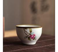 Tasse À Thé Rétro Anti-Calcaire En Céramique,Vaisselle Chinoise,Four Ru,Standard Du Thé,Maître Multicolore,Tasse Unique Personnelle,Verres - Type P-6.8x4.5cm-50ml