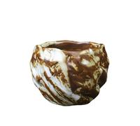 Tasse à thé rétro en céramique à cinq éléments - Personnalité simple - Kung Fu - Tasse à thé élégante - Terre