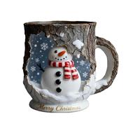 Tasse à thé saisonnière - Tasse en verre d'hiver | Tasse à café de Noël de 300 ml pour table d'école à domicile, tasses anti-écorce pour cacao chaud, tasse à café de Noël, tasses en verre d'hiver pour