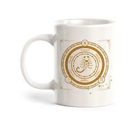 Tasse À Thé Signe Astrologique Du Scorpion Colorées Mug Thé Idée Tasses À Café Pour Lait Femme Homme