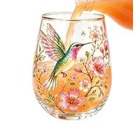 Tasse À Thé - Verrerie À Eau Motif Floral | Verres À Café En Verre - pour Café Maison Bière Anniversaire Fête Mariage Whisky Cuisine Bureau Saint-Valentin Jus Lait Smoothies Boisson et Restaurant