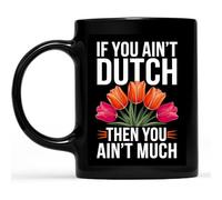 Tasse À Thé Wenn Du Nicht Holländer Bist, Dann Bist Du Nicht Viel Wert. Tulpenblume Décoratifs Mug À Café En Céramique Avec Poignée Mugs À Café Pour Eau Ami Femme