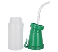 Tasse à Tremper les Tétines 300ml Anti-reflux pour Vaches | Nettoyage Avant Traite, Usage Main avec Brosse, Plastique et Silicone, Vert pour Moutons